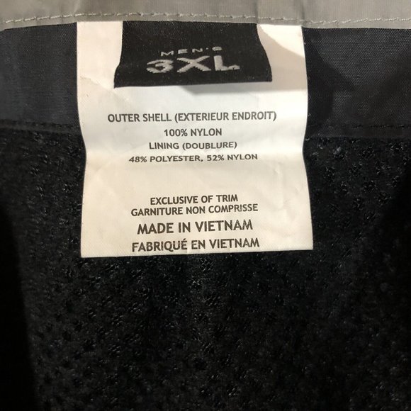 HMK Outerwear Technologies Snowmobile Ski Pants Mens Size 3XL Waterproof Black - Picture 9 of 12